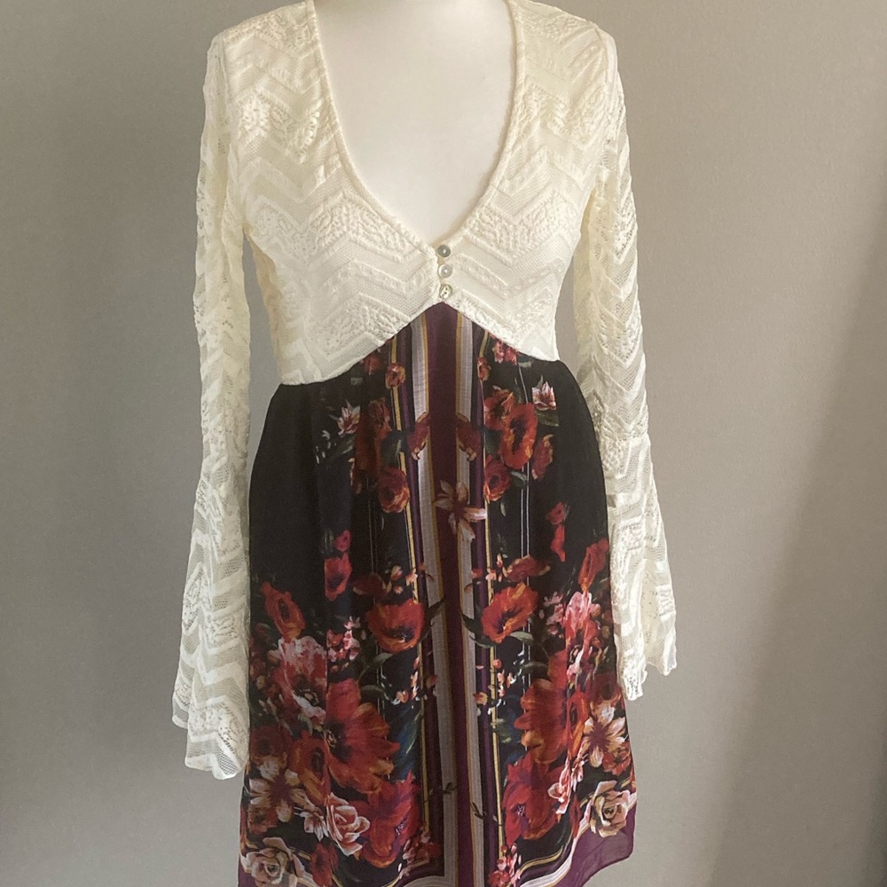 Lacy floral dress